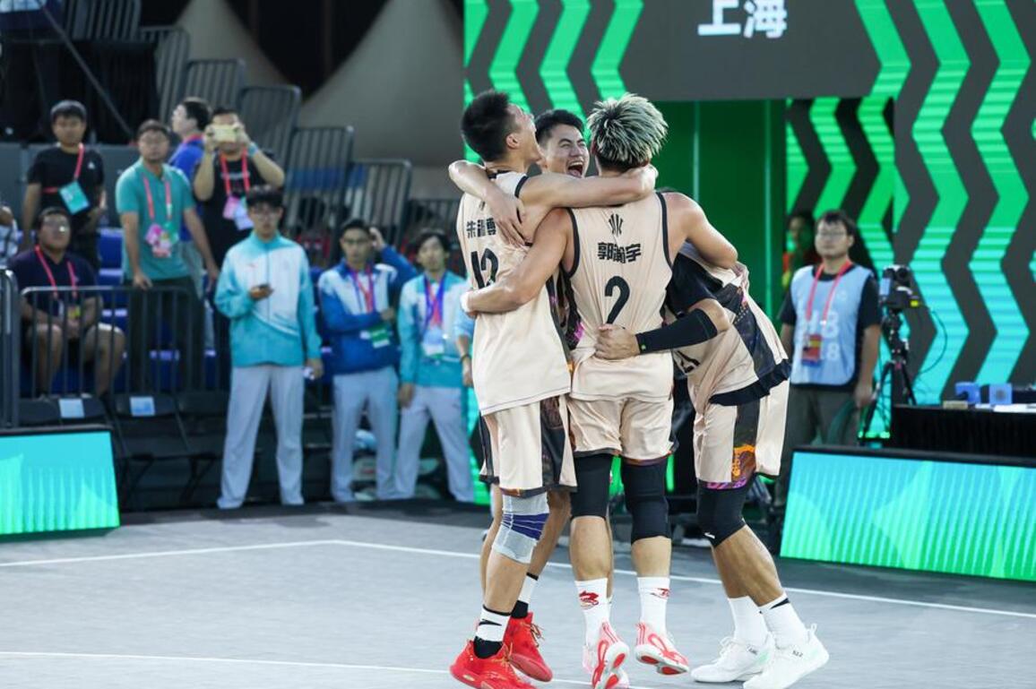 Shanghai men, Shandong women win National Games 3x3 basketball golds in Macao