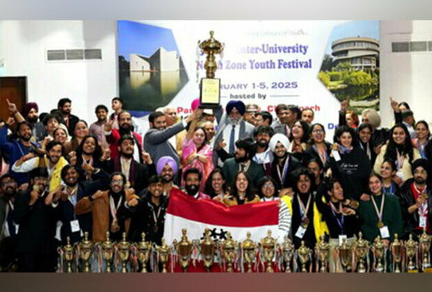 With 26 trophies, Chandigarh University lifts overall trophy during 38th AIU Inter-University North Zone Youth Festival 2025