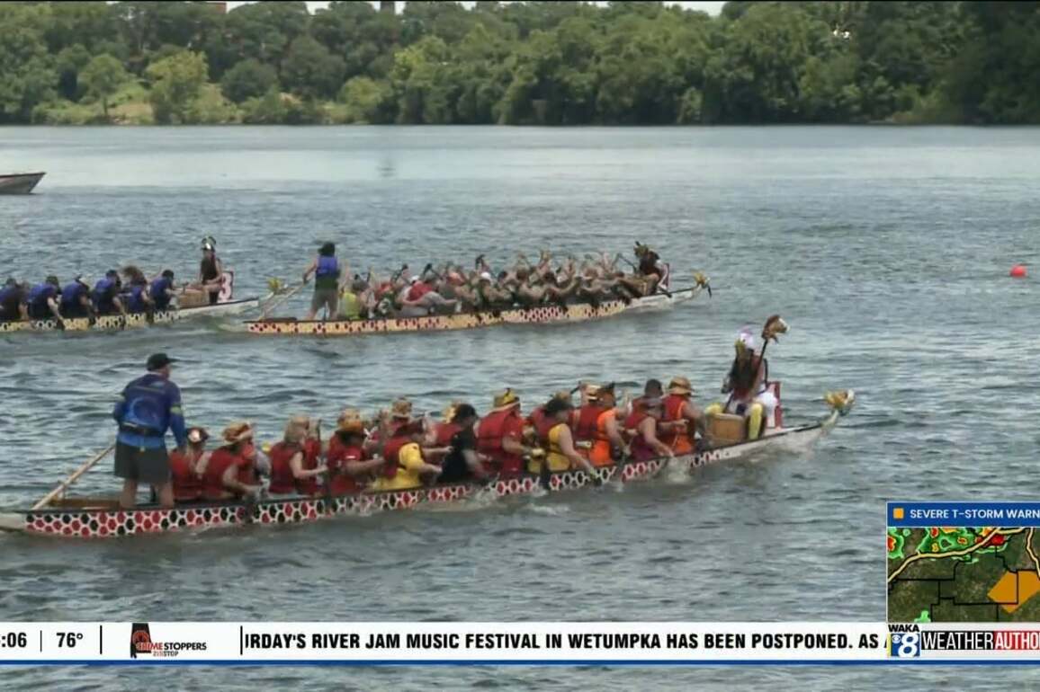 Dragon Boat Festival returns to the Alabama River in downtown Montgomery - WAKA 8