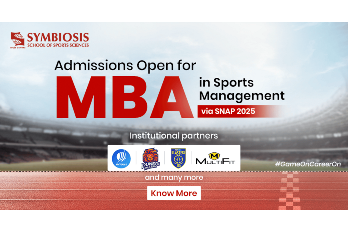 Admissions Open at Symbiosis School of Sports Sciences (SSSS) through SNAP 2025: Shape Your Future in Sports Management