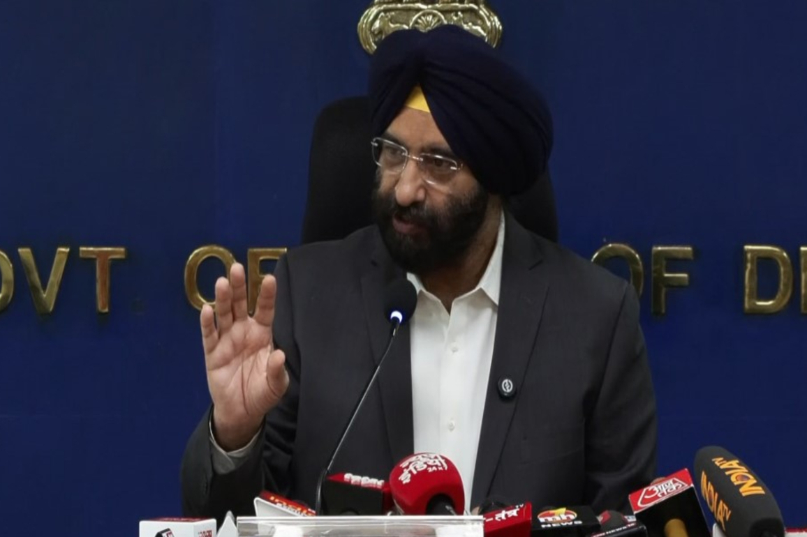 "The day there will be clouds..." Delhi Minister Sirsa on artificial rain to tackle air pollution