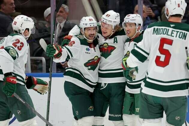 Mats Zuccarello makes home season debut as Wild face Flames