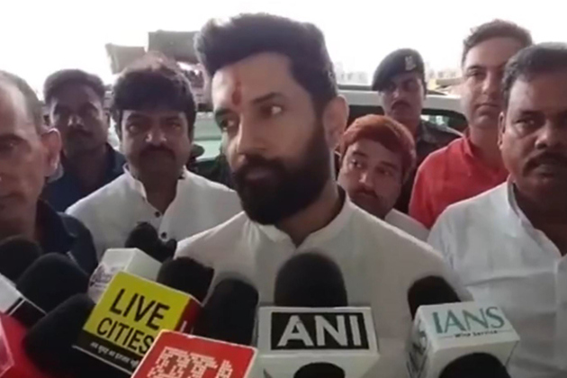"90s decade proves who misused public money": Chirag Paswan slams RJD