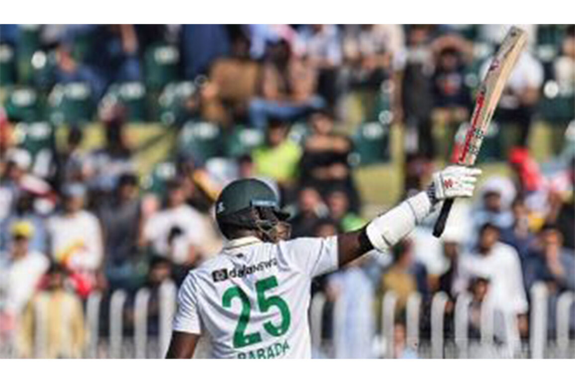 Rabada's entertaining half-century puts SA in driver's seat against Pakistan at Rawalpindi (Day 3, Stumps)