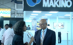 Makino at IMTEX 2017 with The Machinist