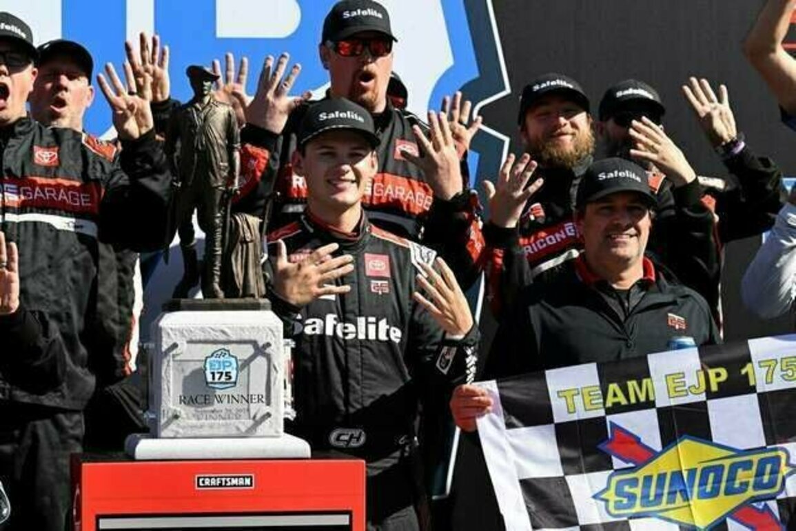 Corey Heim earns record 10th NASCAR Truck Series win after OT restart