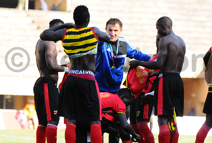  icho bellows out instructions to his players hoto by palanyi sentongo