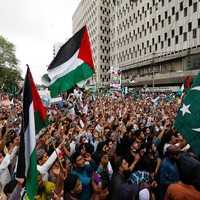 Thousands rally in Karachi against Gaza 'genocide', urge Pakistan to reject Israel ties