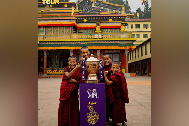 KKR's IPL 2024 Trophy Tour makes historic first visit to Gangtok