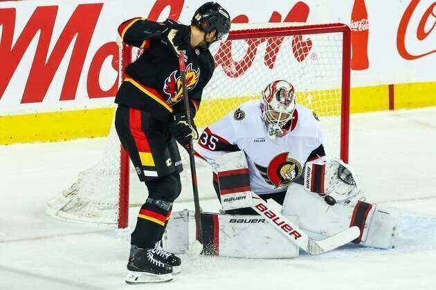 Three-goal third period sparks Senators' victory over Flames