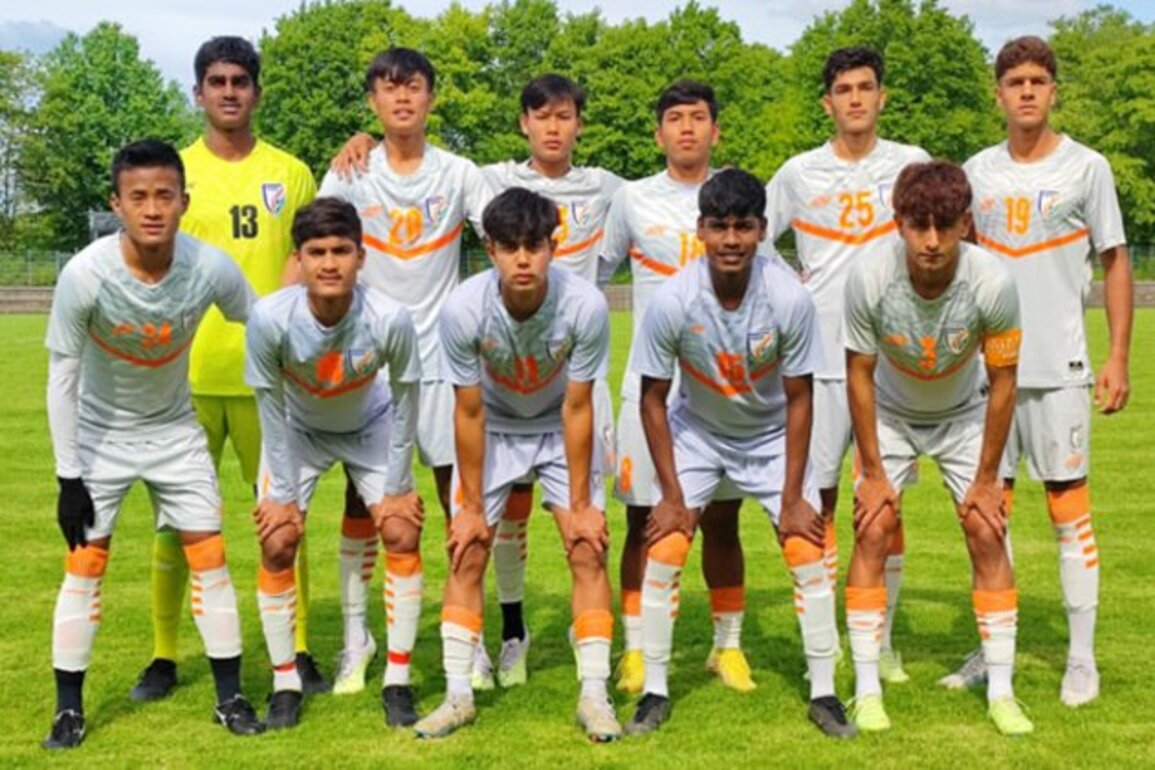 India U-17 register emphatic win over SSV Reutlingen U-16