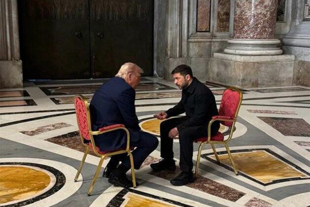Trump, Zelenskyy's talks focus on "full and unconditional ceasefire"