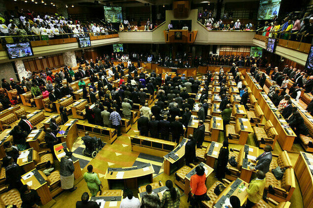 South Africas unity government divided over budget