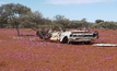 Magnetic ground near Laverton