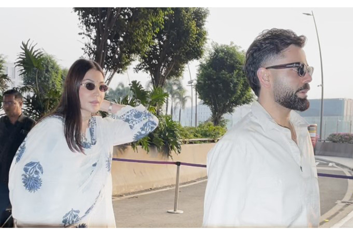 Pap Diaries: Virat Kohli, Anushka Sharma jet off together from Mumbai airport