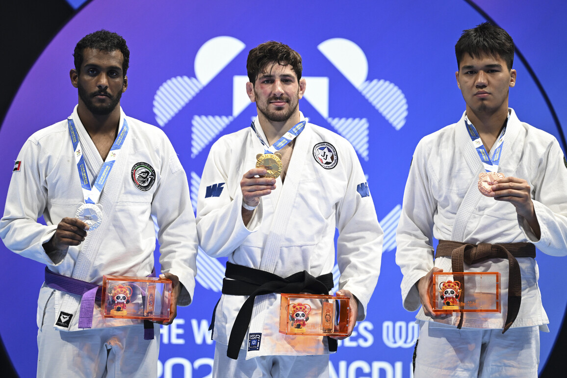 (SP)CHINA-CHENGDU-THE WORLD GAMES 2025-JU-JITSU-MEN'S -77KG NE-WAZA (CN)