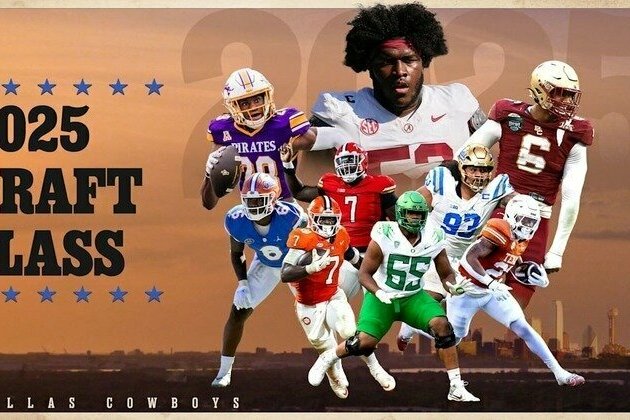 Cowboys reflect on 2025 draft haul, address future at wide receiver
