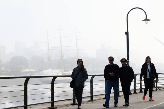 ARGENTINA-BUENOS AIRES-FOG