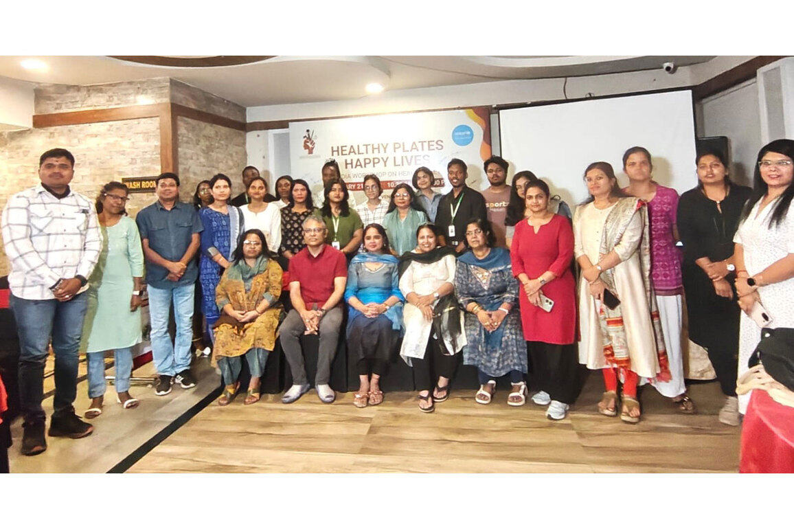 UNICEF and Odisha Women in Media organised a media workshop on "Healthy Plates, Happy Lives"