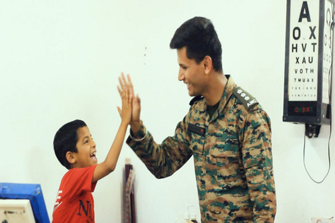 Army brings hope to remote J-K village: Young boy finds his voice after eight years of silence