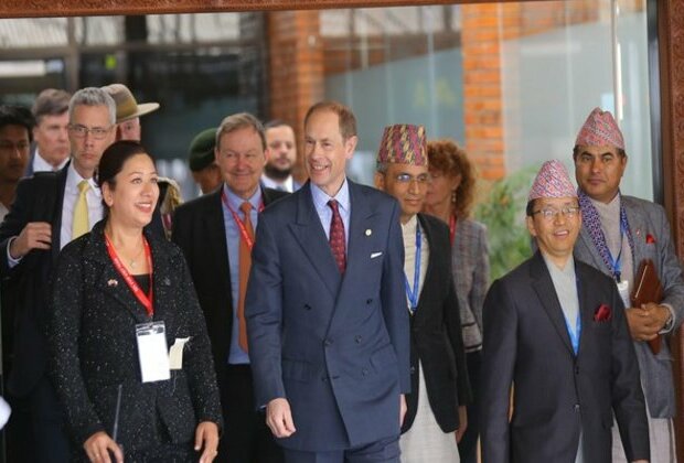 Duke of Edinburgh tours Bhaktapur on second day of visit, tries woodcarving