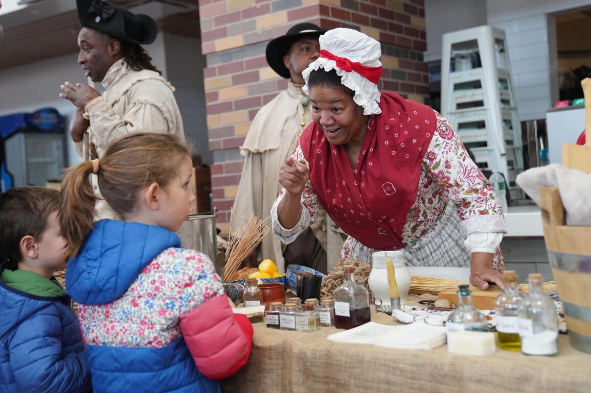 U.S.-NEW YORK-RE-ENACTMENT VILLAGE