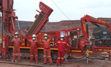  High tech drill rigs are among the techniques used by Rosond during its work at Anglo American’s mines to ensure its drill crews’ safety 