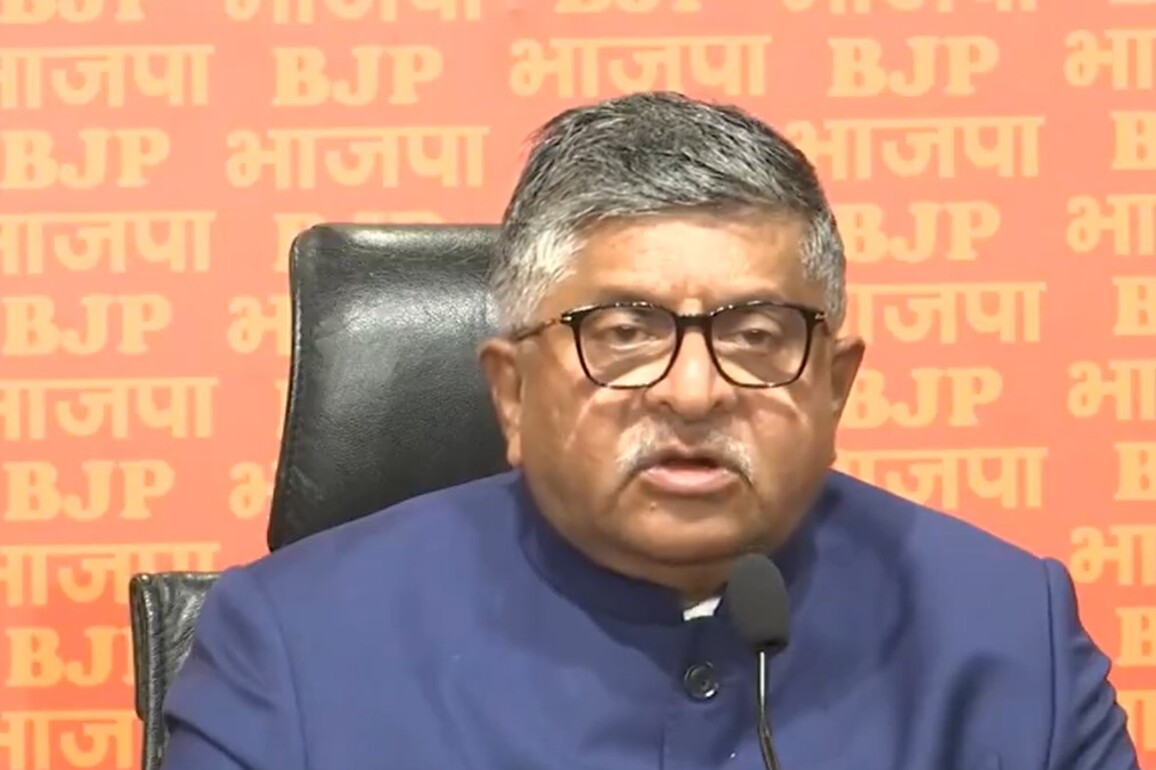Ravi Shankar Prasad accuses West Bengal CM of putting "democratic process to shame"