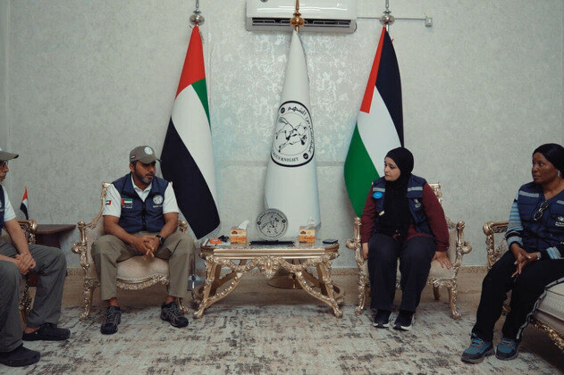 UAE field hospital in Gaza receives WHO delegation