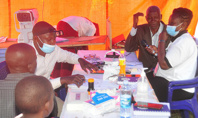 Jinja residents get free treatment Jinja residents get free treatment