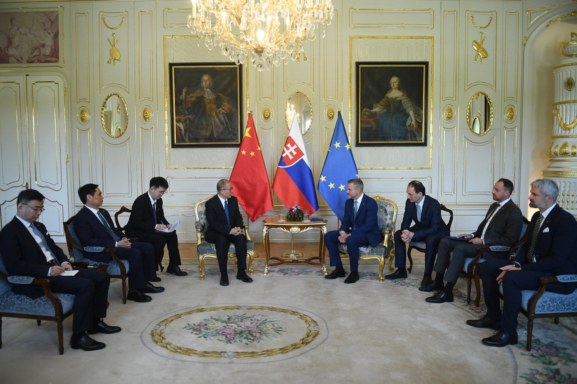 SLOVAKIA-BRATISLAVA-CHINA-LI HONGZHONG-VISIT