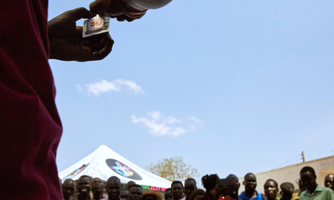 HIV campaign tackles sex taboos in S.Sudan HIV campaign tackles sex taboos in S.Sudan