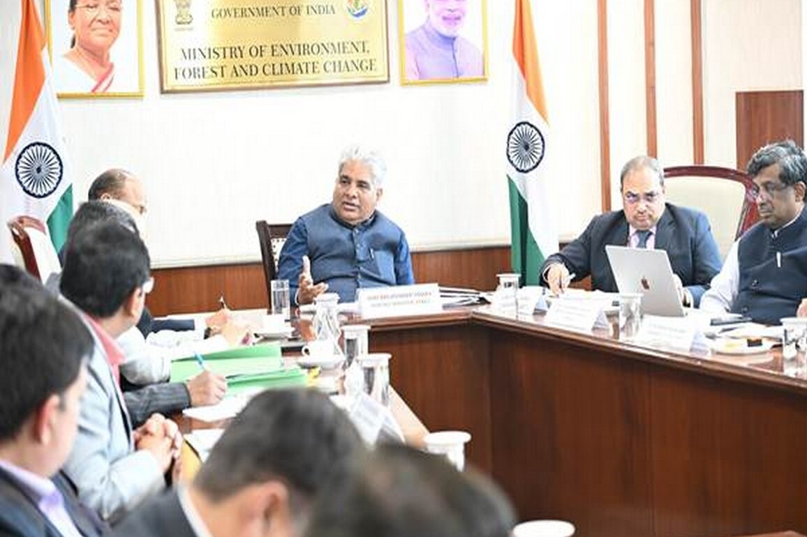 Bhupender Yadav chairs high-level review of air pollution action plans of Ghaziabad and Noida