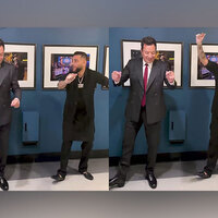 Jimmy Fallon tries 'Bhangra' with Karan Aujla, fans say "Punjabi cha gaye oye"