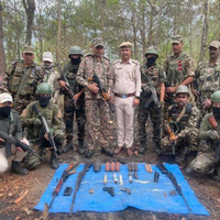 Manipur: Security forces arrest insurgents, recover large cache of weapons during search operation