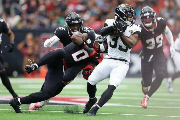 Texans own fourth quarter, rally past Jaguars 36-29