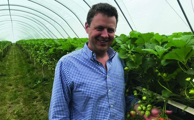 Ben Drummond, fruit supplier, Herefordshire