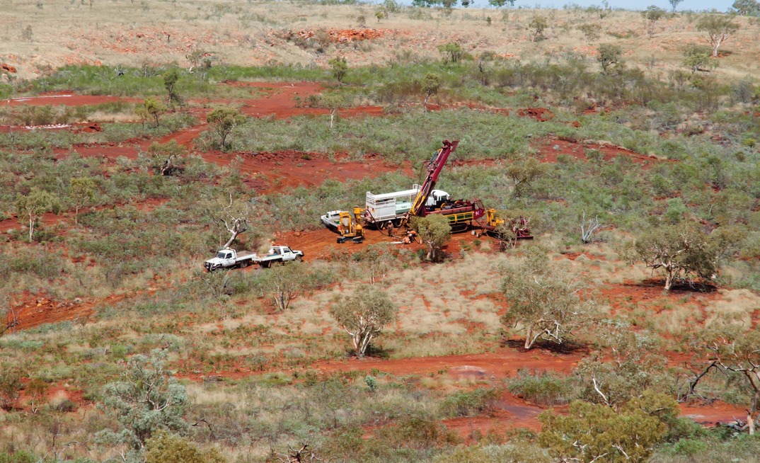Terrain's Smokebush project near Perenjori in Western Australia. Credit: Terrain Minerals