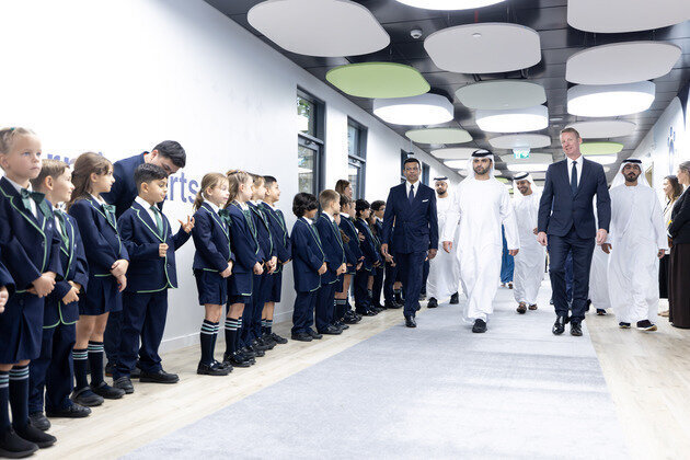 Mansoor bin Mohammed inaugurates GEMS School of Research & Innovation in Dubai Sports City