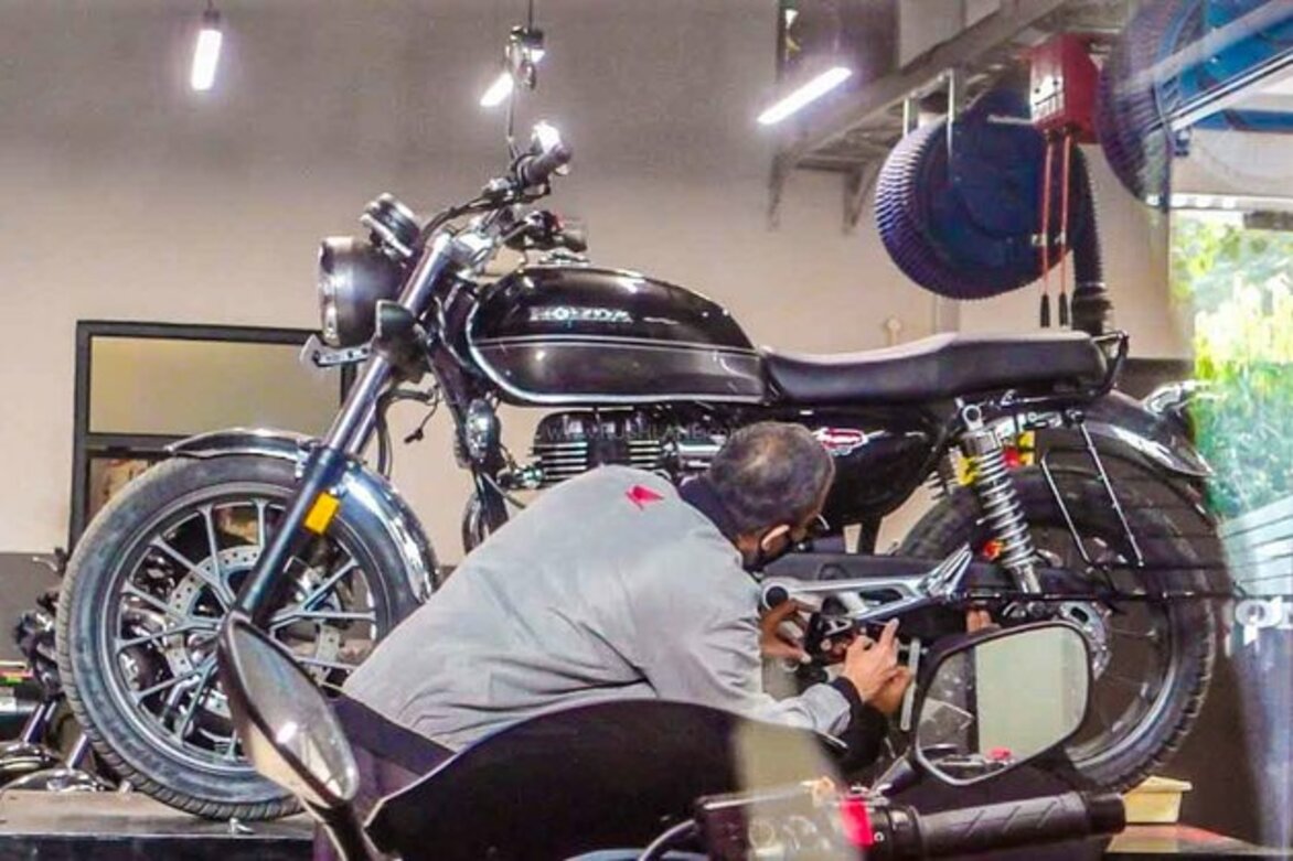 Honda CB350, CB350RS Brake Light, Bank Angle Sensor Recall