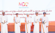 MDO leaders celebrate groundbreaking of Mazoon Copper Project in Yanqul.