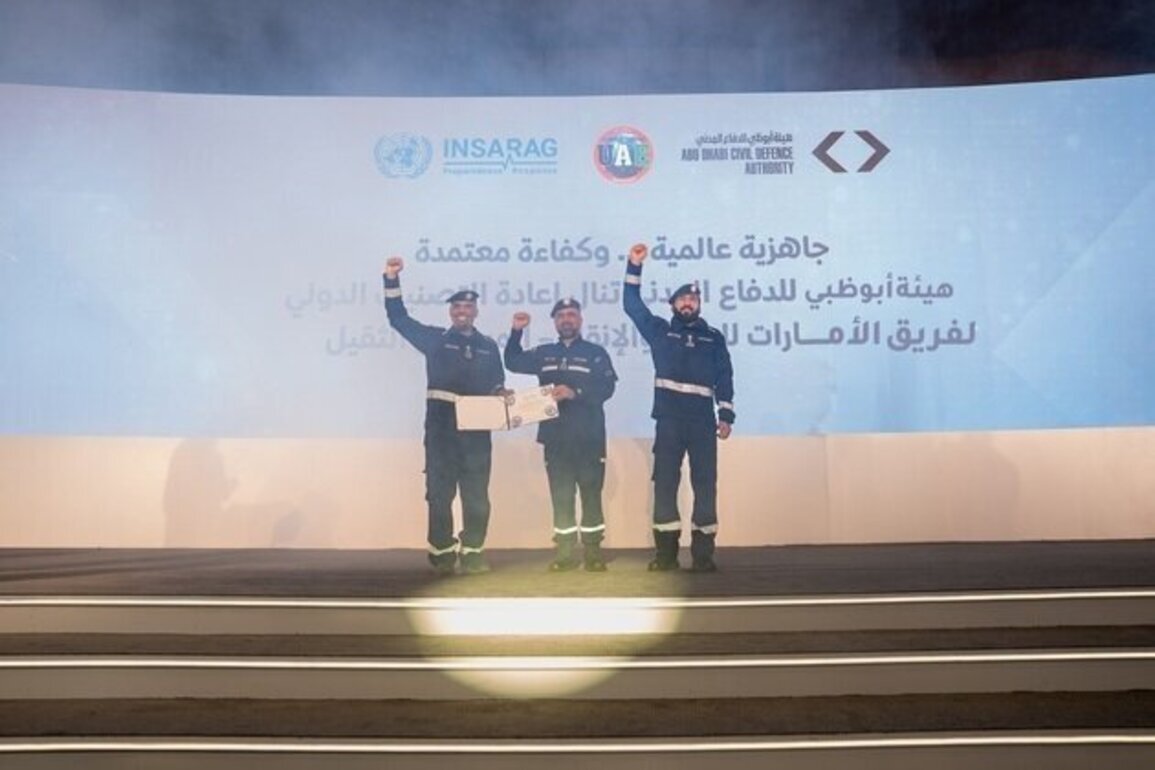 ADCDA obtains UN international reclassification of Urban Search and Rescue Team to Heavy category