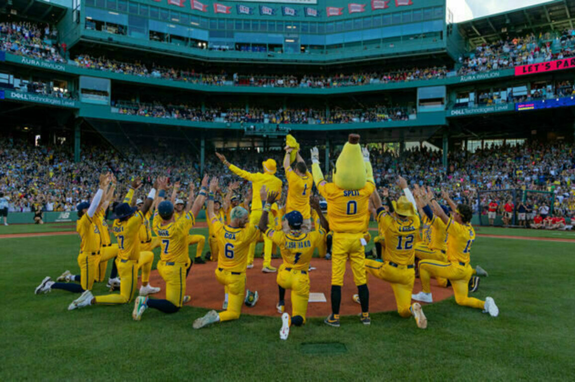 Fenway Park Turns Yellow! ESPN Brings Fans The Savannah Bananas Live from Boston on Saturday, July 5