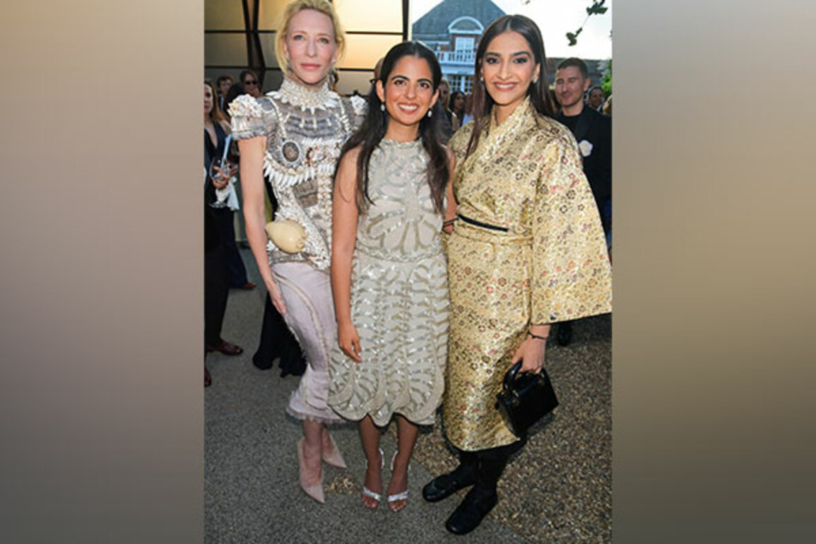 Isha Ambani, Sonam Kapoor attend Serpentine Summer Party 2025, pose with Oscar-winning actress Cate Blanchett