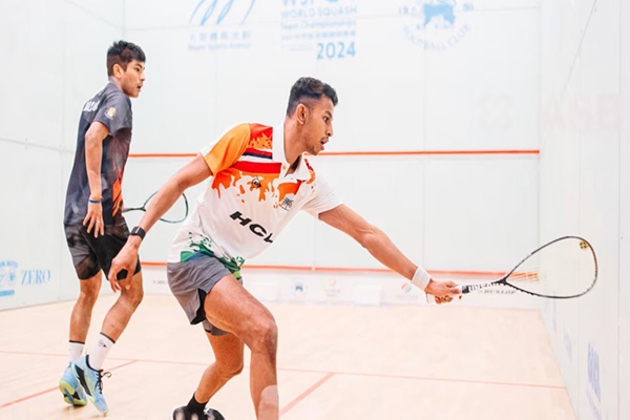India's Velavan Senthilkumar storms into quarter-finals of Asian Squash Championships
