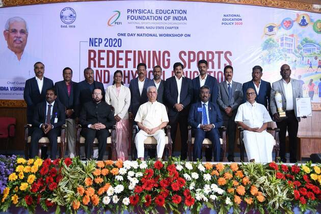 "Sports an important part of education": Tamil Nadu and Keralam Governor Arlekar
