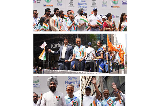 Indian Consulate in New York marks Independence Day with grand India Day Parade