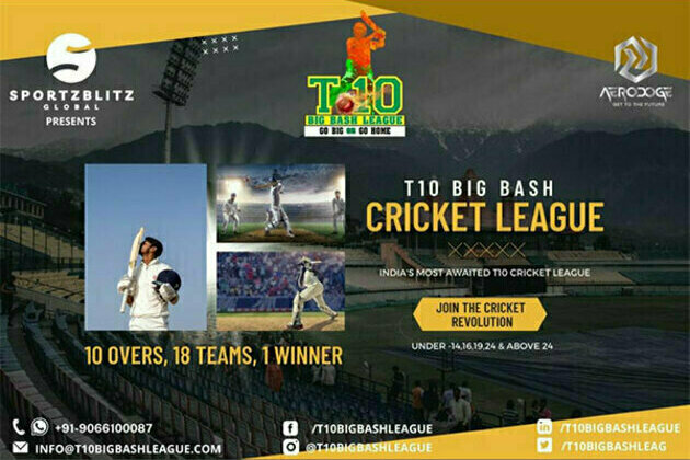 Sportzblitz Global announces T10 Big Bash League for all the cricket enthusiasts PAN India