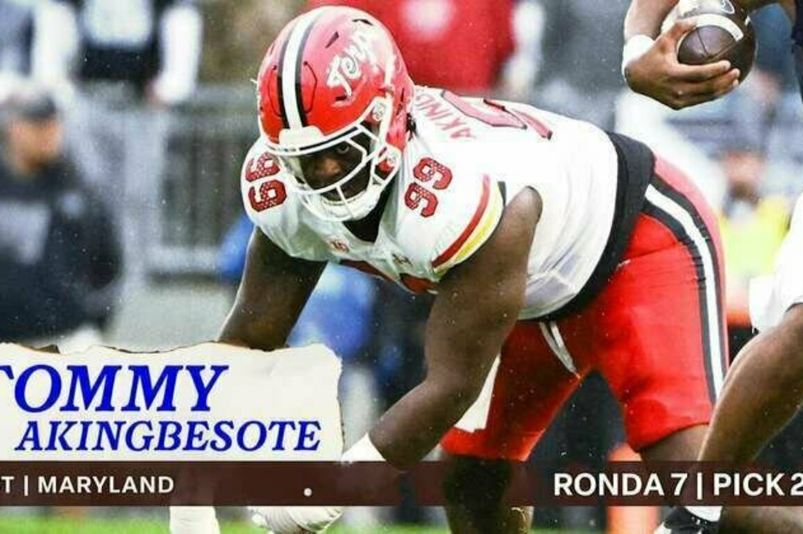 NFL Draft 2025: Cowboys seleccionan a DT Tommy Akingbesote