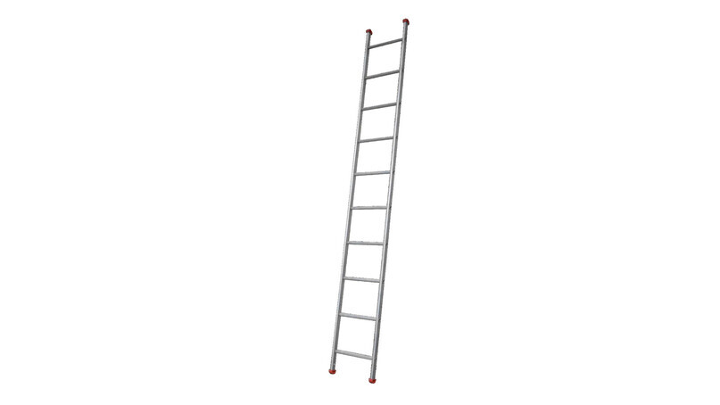 Industrial Heavy Duty Steel Pole Ladders
